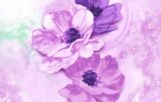 Amazing Flowers Paintings Wallpapers (40 обоев)