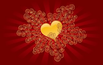 Hearts And Love WideScreen Wallpapers (58 обоев)