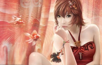 Fantasy Girl CG Characters Illustrations (19 шпалер)