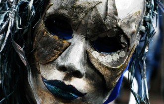 Венеціанські карнавальні маски (20 шпалер)