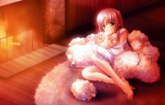 Collection of anime girls (60 wallpapers)