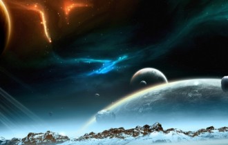 100 Space Art Wallpapers (100 шпалер)