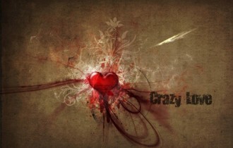 Love and heart - love theme CG design (47 шпалер)